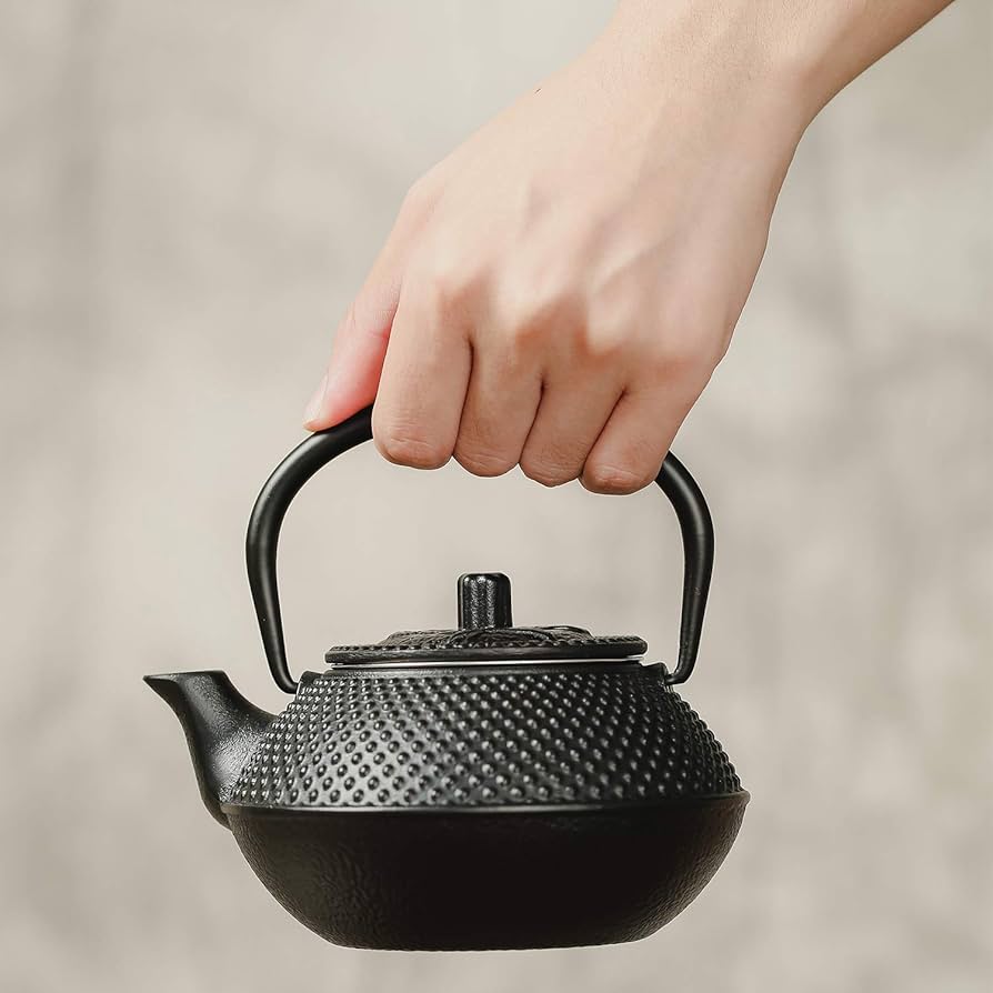 Amazon | 急須 鉄瓶 茶こし付き 小サイズ 一人用 ホーローなし 鉄分