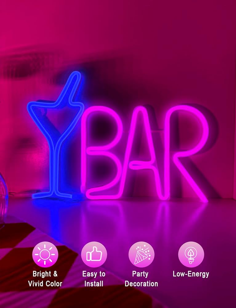 バカルディ モヒート ネオン看板 【公式通販】