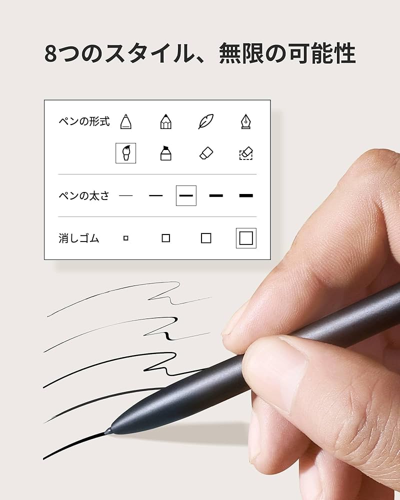 Amazon | iFLYTEK AINOTE 2 スタイラスペン 4096段階筆圧 300PPI超高