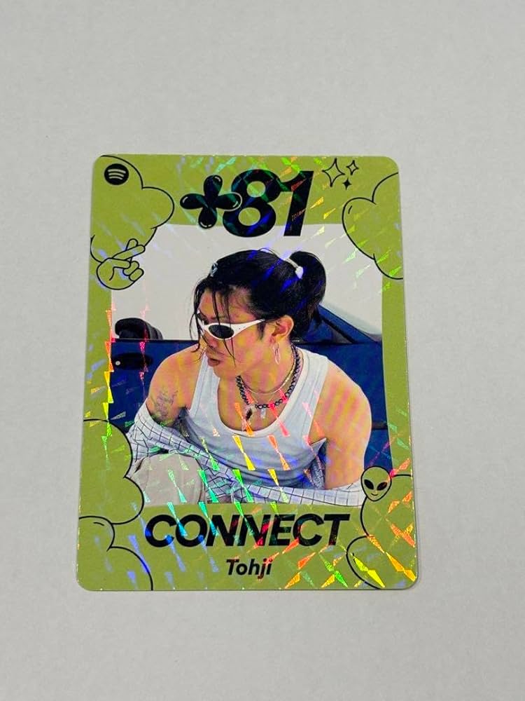 POP YOURS限定 tohji トレカ