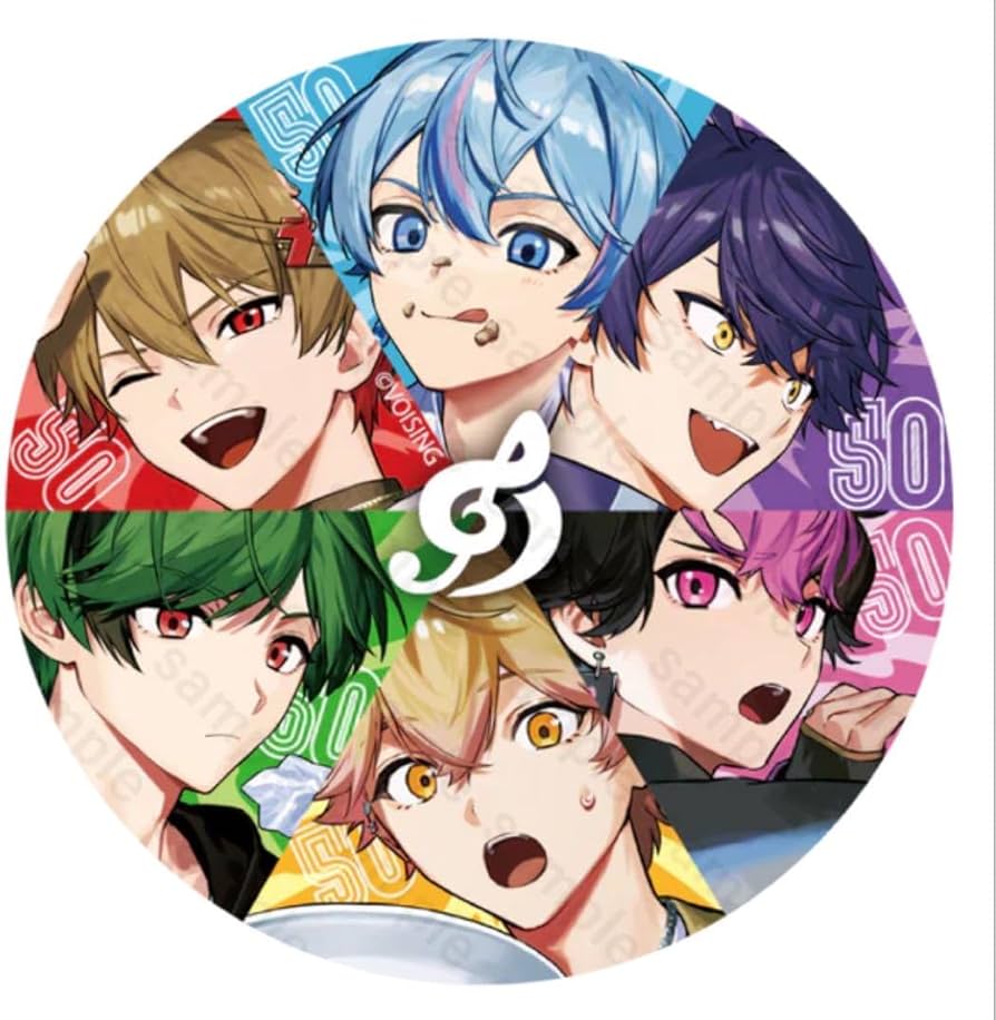 Amazon.co.jp: シクフォニ 50万人記念缶バッジ 全員集合 : おもちゃ