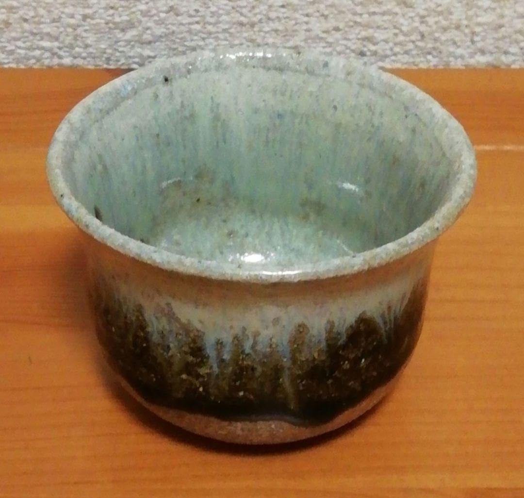 九谷焼 青粒 小茶器揃い 林伊平 作 箱無し 九谷焼 青粒 小茶器揃い 林