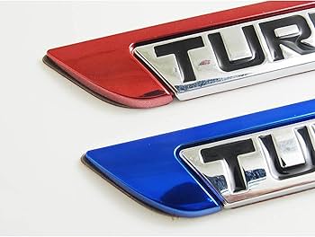 Amazon.co.jp: TURBO ターボ エンブレム クロームメッキ 汎用