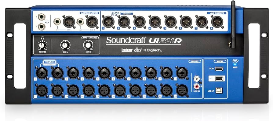 Amazon.com: Soundcraft Ui24R Rack-Mountable Laptop or Tablet