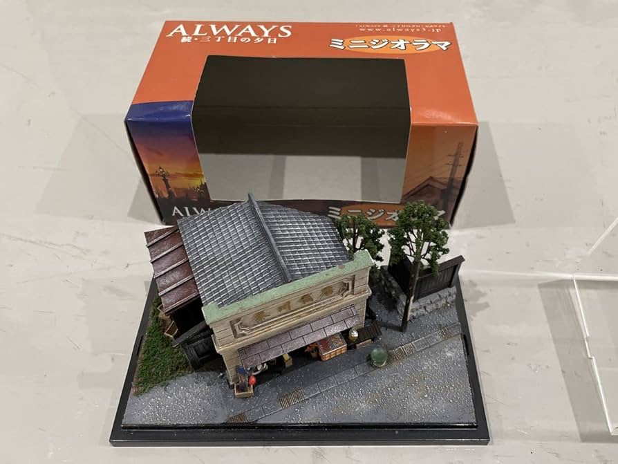 Amazon.co.jp: エコー モデル ALWAYS 続・三丁目の夕日 ミニ ジオラマ