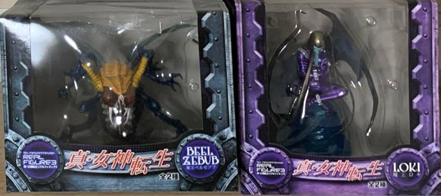 Amazon.co.jp: 真女神転生リアルフィギュア3 魔王ベルゼブブ魔王ロキ