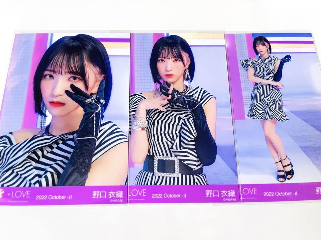 イコラブ 野口衣織 直筆ポスター