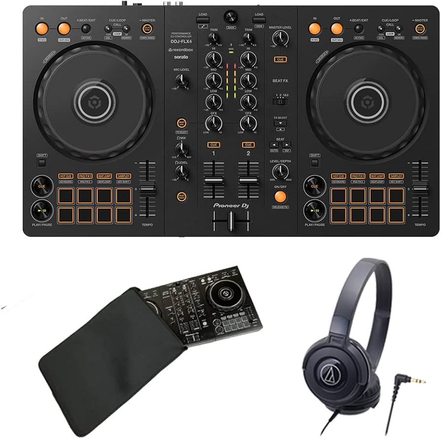 DDJ FLX 4 pioneer ヘッドフォンセット