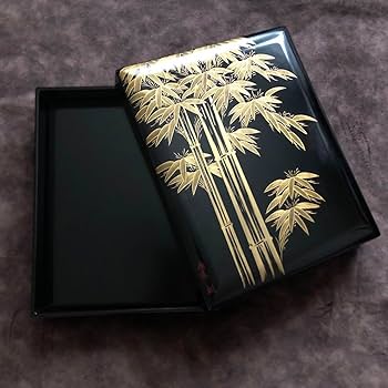 希少品】沈金 川連漆器 お椀 大関 廣 雅号・廣道 桜 松 赤 黒 名入り