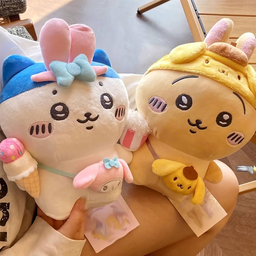 ポムポムプリン うさぎ ぬいぐるみ ちいかわ ちいかわ×サンリオ
