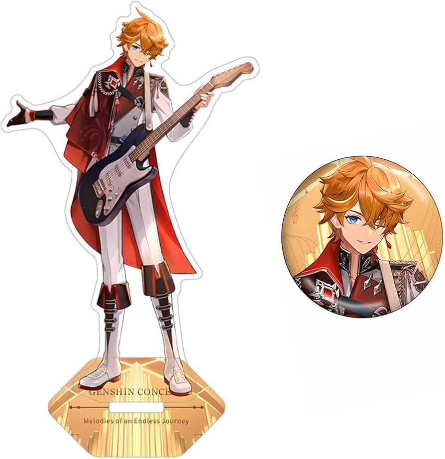 Amazon.co.jp: 原神 アクリルスタンド 缶バッジ 甘雨 神里綾華 鍾離