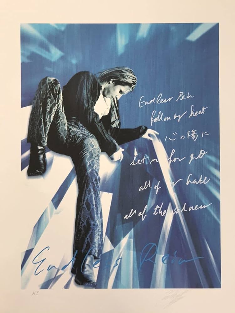 X JAPAN YOSHIKI 直筆サインフォト【20X25cm 6切り】価格 X JAPAN