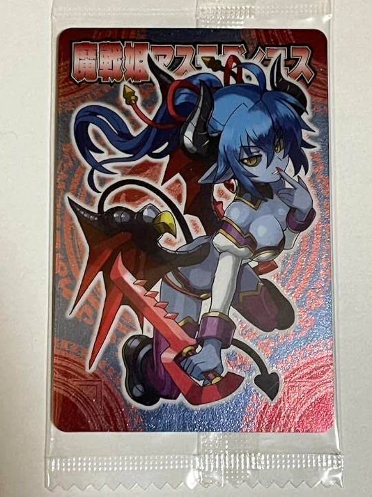 神羅万象チョコ A4ポスター 魔戦姫アスモディエス 魔将軍アスタロット