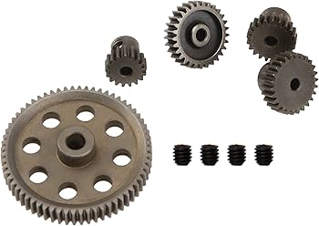 Amazon.com: Vgoohobby Metal Spur Diff Differential Main Gear 64T
