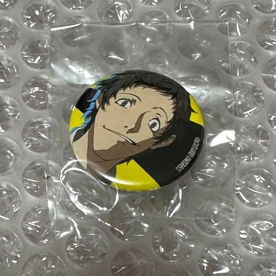 ペルソナ4 グラフアート 缶バッジ 足立透 ペルソナ4 缶バッジ 足立