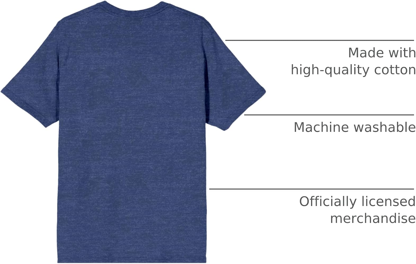 Amazon.com: Death Note L Main Art Crew Neck Short Sleeve Navy