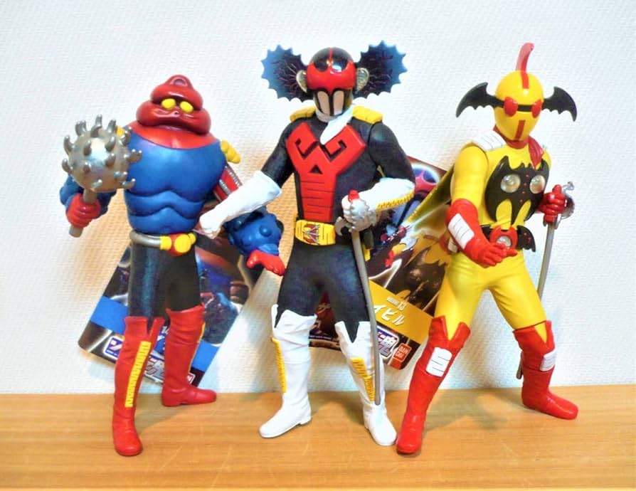 Amazon.co.jp: ソフビ魂 アクマイザー3 ザビタン イビル ガブラ 3体