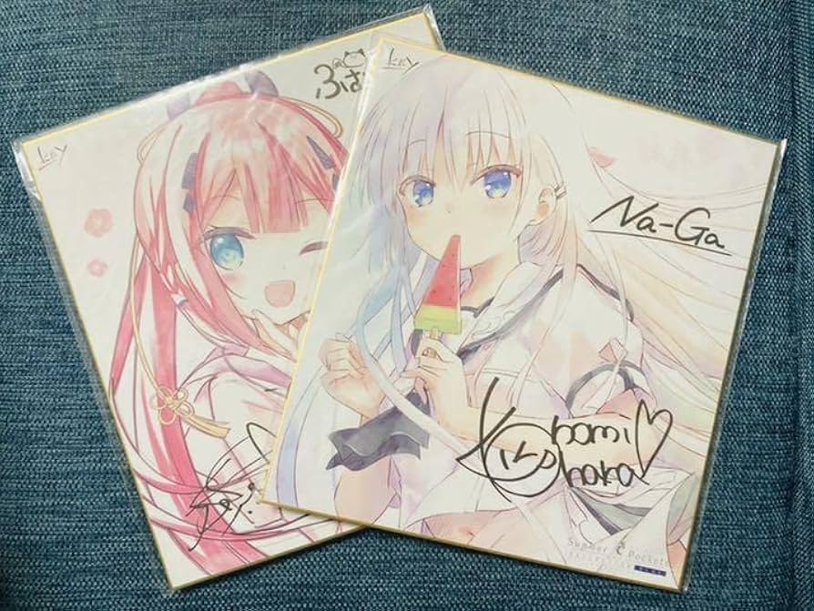 Amazon.co.jp: Summer Pockets サマーポケッツ サマポケ 特典色紙