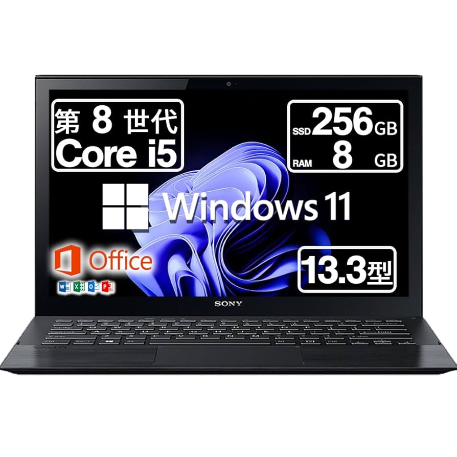 VAIO VJPG11C11N/爆速SSD搭載/第8世代Core i5/8GB 安い 通販