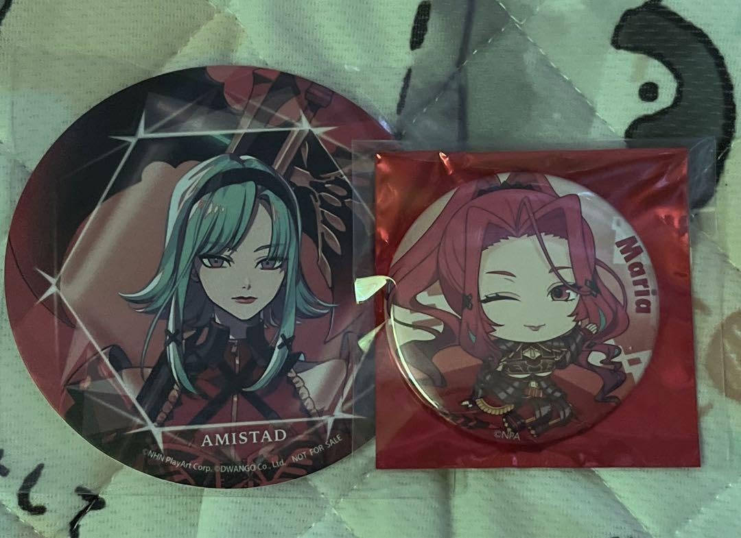 コンパス非売品缶バッチ アミスター 【公式通販】