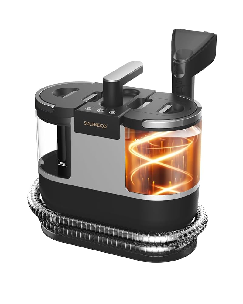 18000Pa 超強吸引力 スチームクリーナー 高温リンサークリーナー 加熱