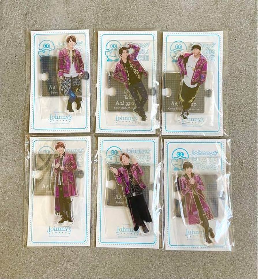 Amazon.co.jp: Aぇ! group 第1弾 アクスタ 6体 : おもちゃ