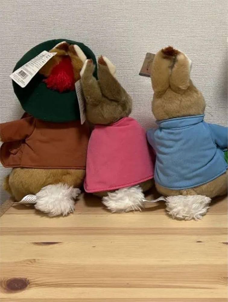 ピーターラビットぬいぐるみ全4種セット ピーターラビットぬいぐるみ全