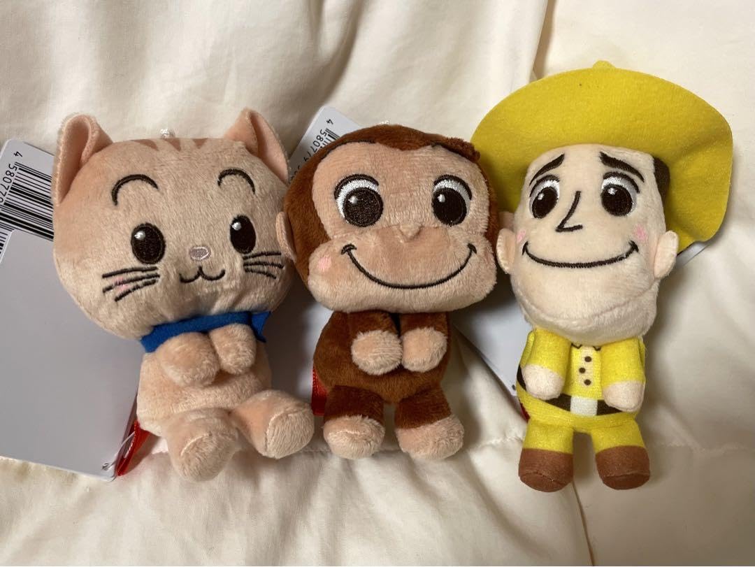 おさるのジョージ&ニョッキ ぬいぐるみ Amazon.co.jp: おさるの