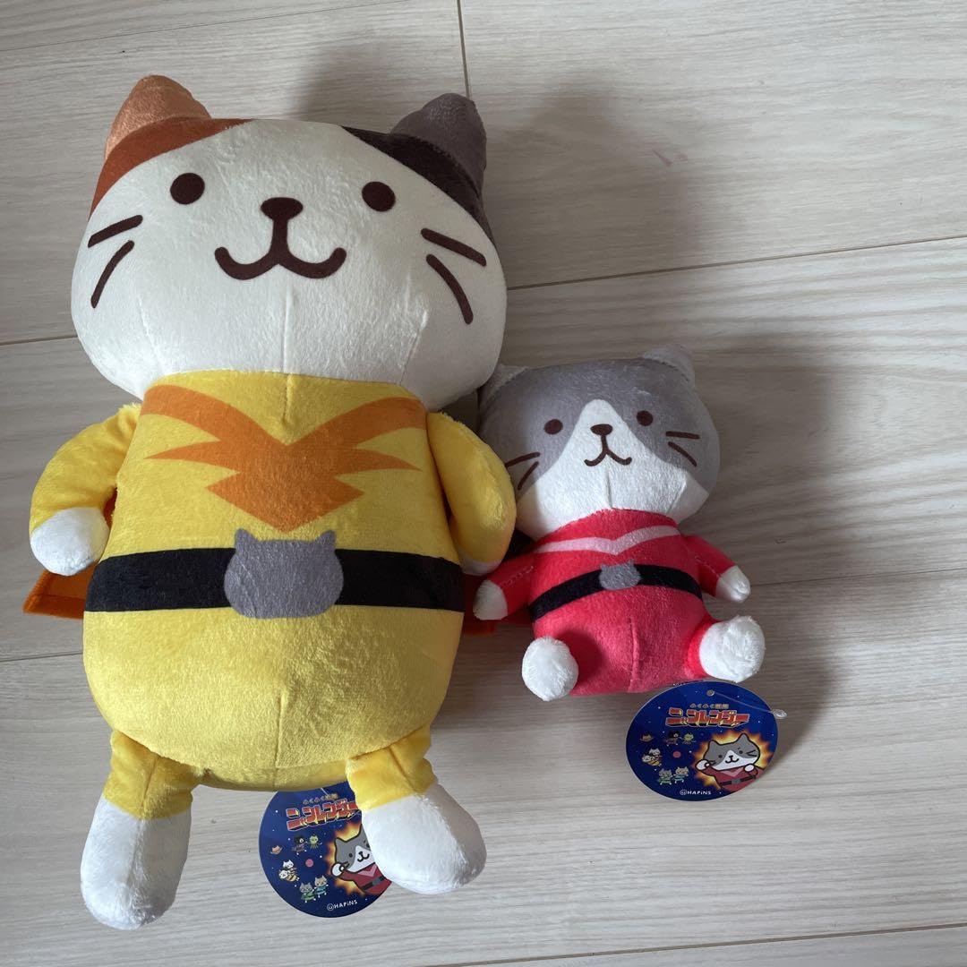 にゃんにゃんにゃんこ 駄菓子屋にゃんこぬいぐるみ セット