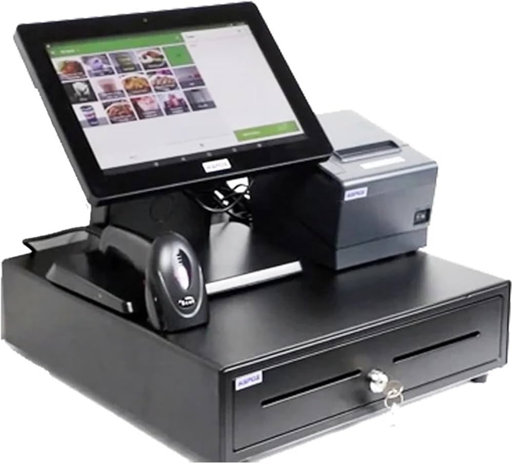 Amazon | レジ電子レジスター 現金管理システム 12 インチ タッチ