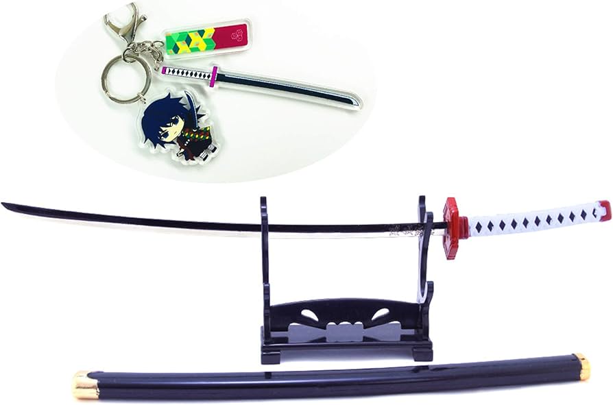 Amazon.co.jp: Wanqian 鬼滅 冨岡義勇 ペーパーナイフ ミニ日輪刀 合金