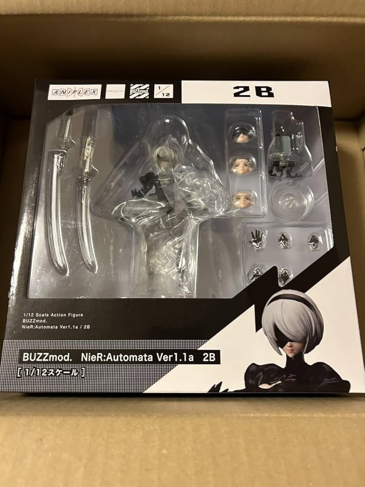 Amazon.co.jp: BUZZmod. 2B NieR：Automata Ver1.1a 1/12 アクション
