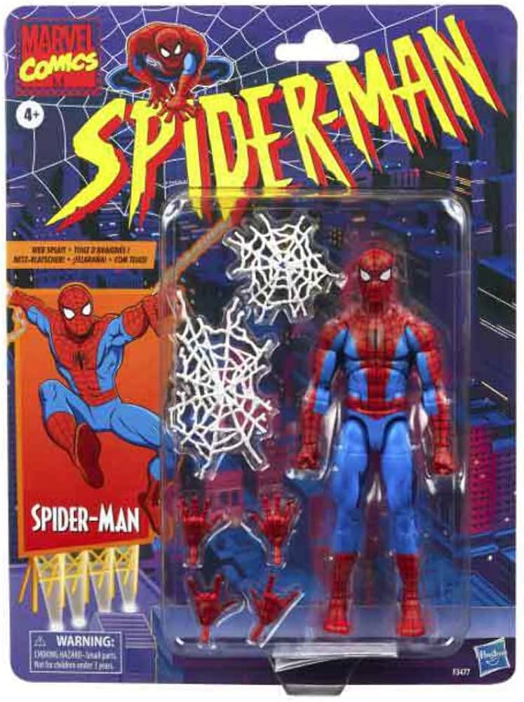 Amazon.com: Spider-Man Marvel Legends Retro Collection 6