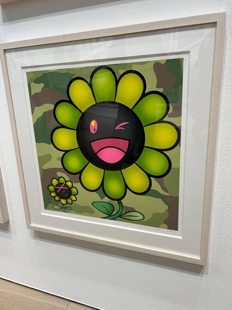 村上隆 Murakami.Flower#11245 ジャングル迷彩 ジャングル迷彩