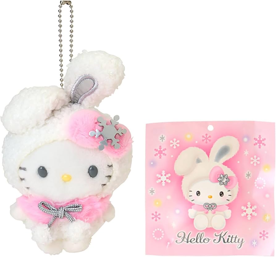 Amazon.co.jp: サンリオ(SANRIO) ラムネ&マスコットホルダー（雪うさぎ