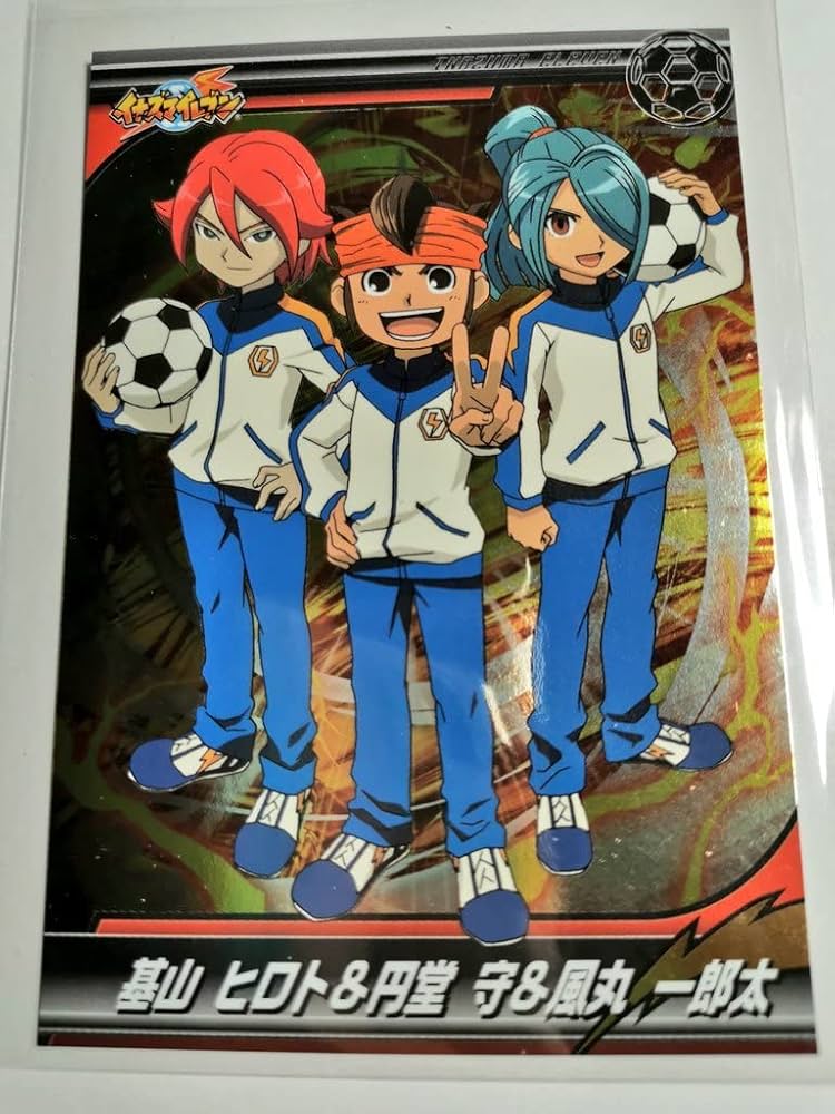 イナズマイレブン 基山ヒロト Theキャラ 缶バッジ マルイ イナズマ