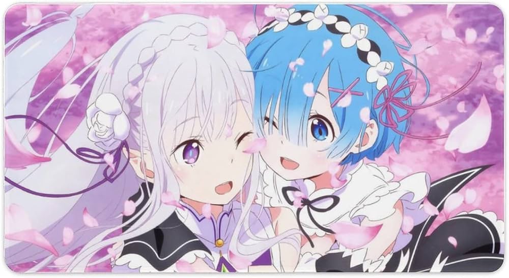 Amazon | リゼロ レム 大型マウスパッド デスクマット ゲーム オフィス