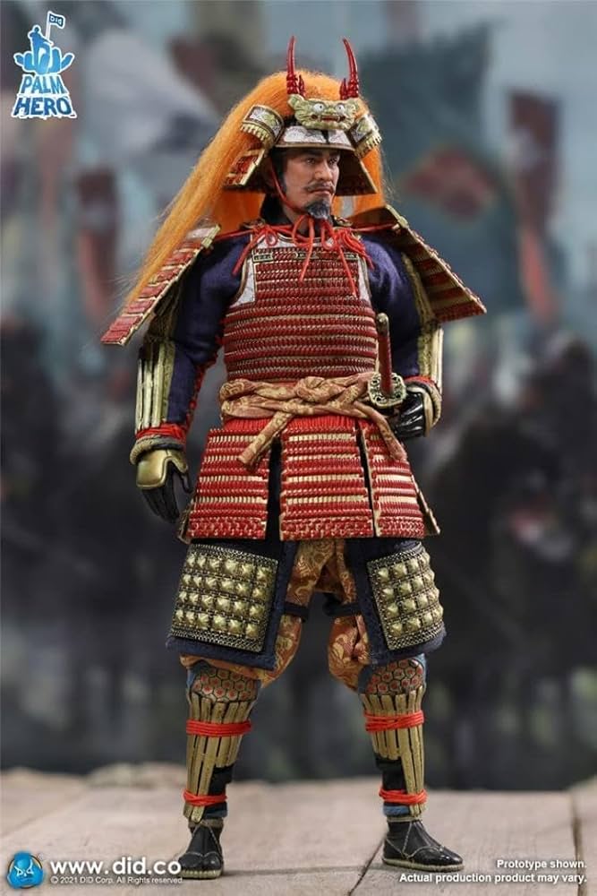 DID】XJ80013 1/12 Palm Hero Japan Samurai Series-Takeda Shingen