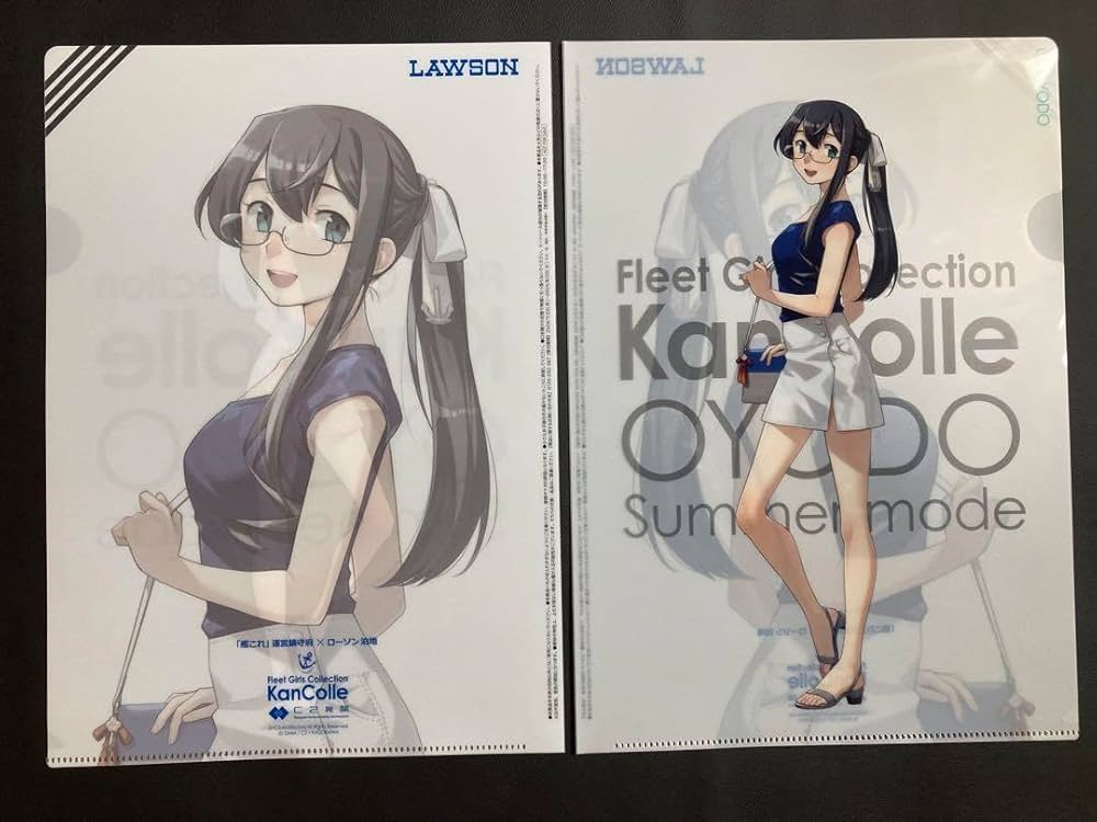 艦隊これくしょん 艦これ 伊47 クリアファイル シール2種 艦隊これく