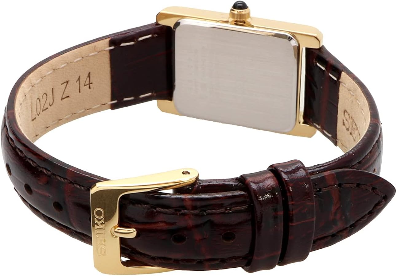 Amazon.co.jp: [セイコー] SEIKO 腕時計 レディース スクエアデザイン