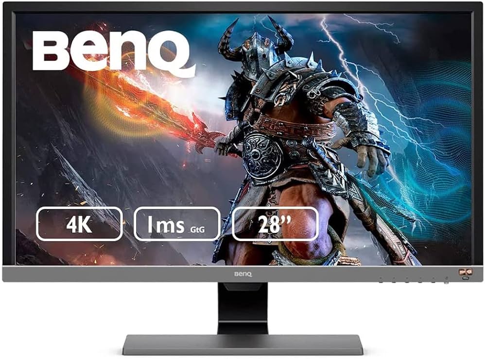BenQ EL2870U 28 inch 4K HDR Gaming Monitor, 1ms 3840x2160, Free