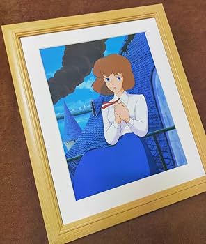 激レア】カリオストロの城 ルパン クラリス ポスター 宮崎駿 B2サイズ