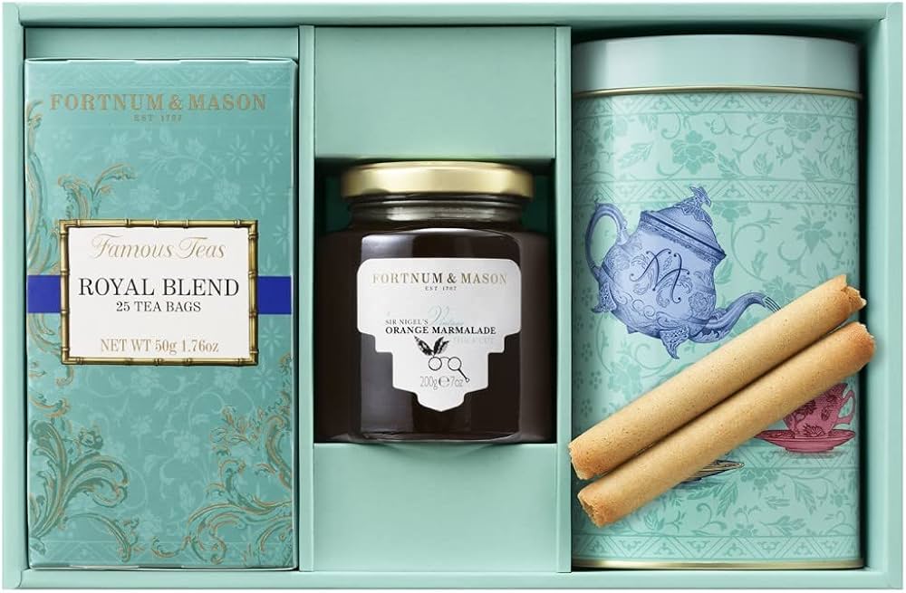 フォートナム&メイソン クッキー缶 紅茶 セット フォートナム&メイソン
