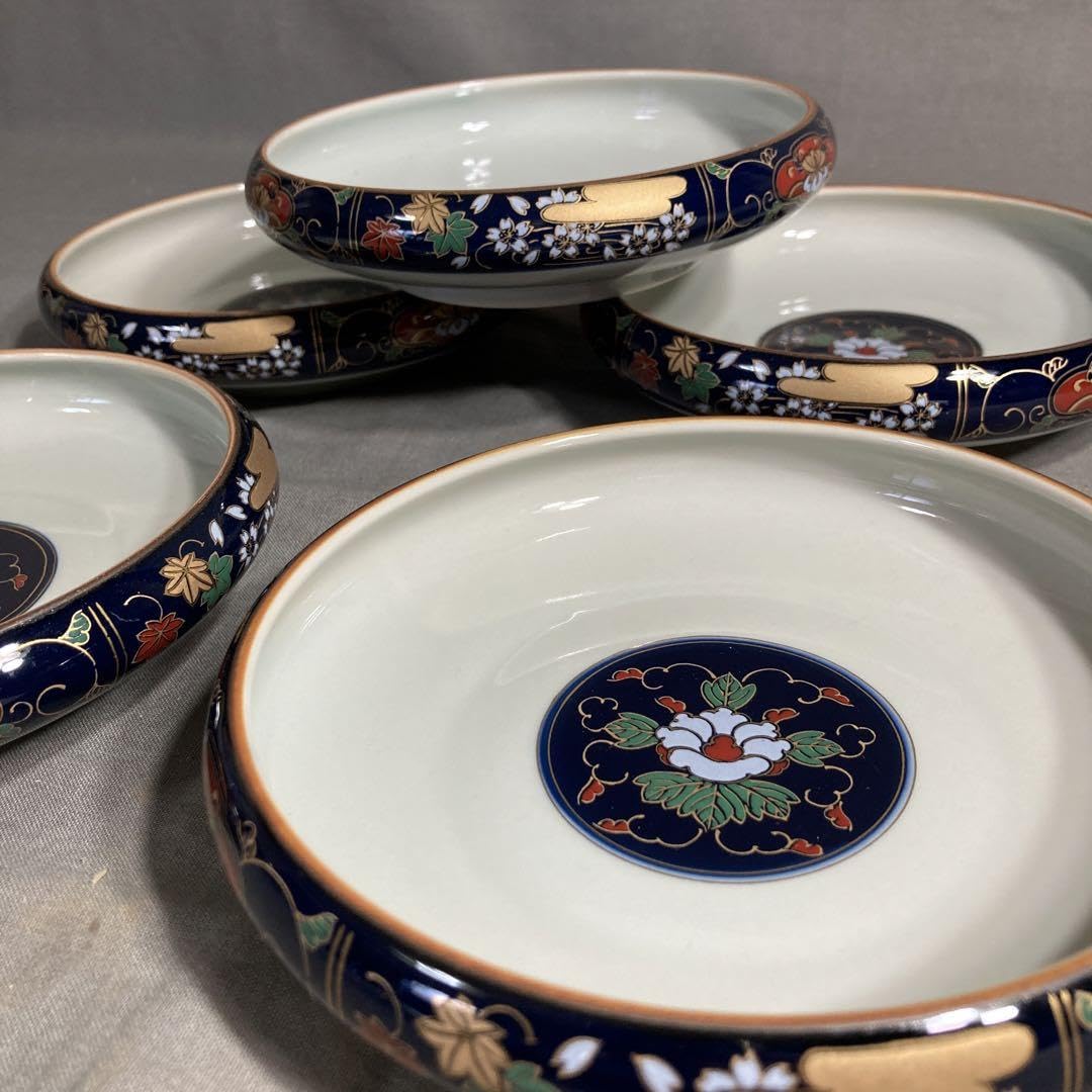 花形皿 変形皿 鳳凰 桐文様 古伊万里 柿右衛門様式 梅花 桜 窯