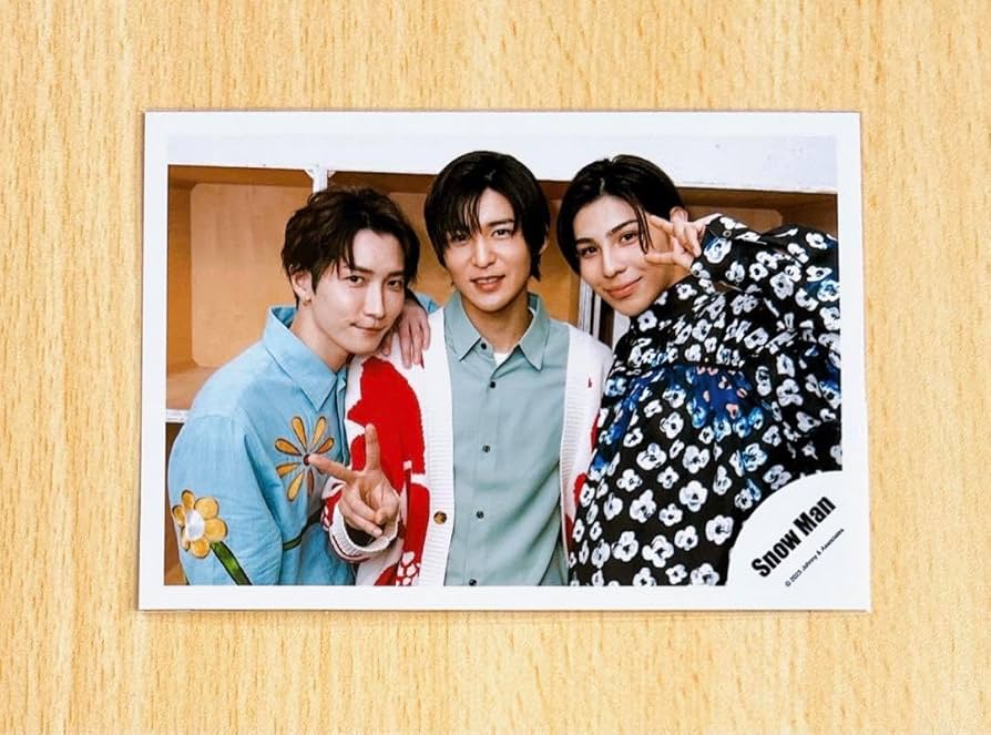 Snow Man 公式写真 集合 混合A58 渡辺翔太 目黒蓮