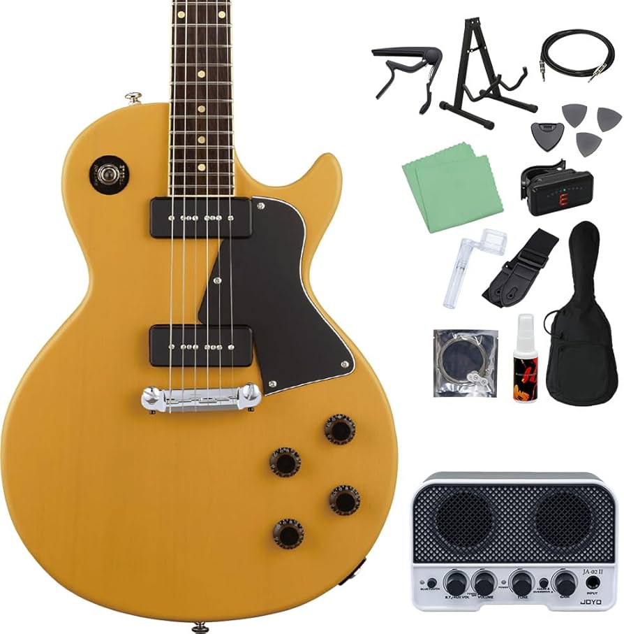 GrassRoots G-LS-57 TV Yellow レスポールタイプ