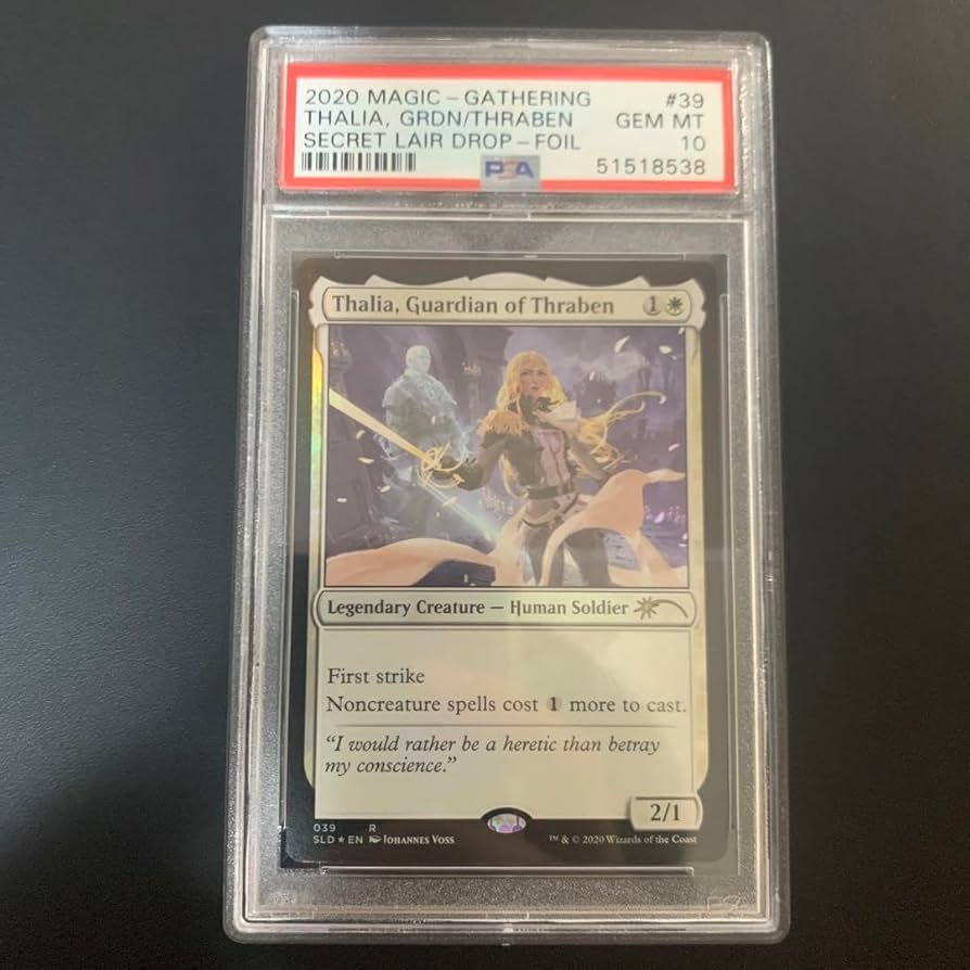 MTG】PSA10スレイベンの守護者、サリアFoilSecretLair