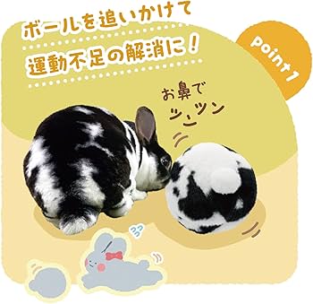 Amazon | ミニアニマン たれ耳フレンズ うさけつボール ウサギ用