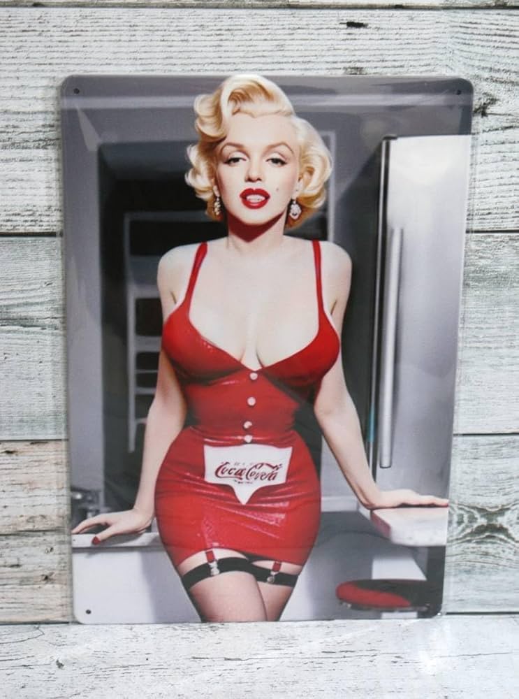 コカコーラ マリリンモンロー ポスター A3 ダイナマイトボディ