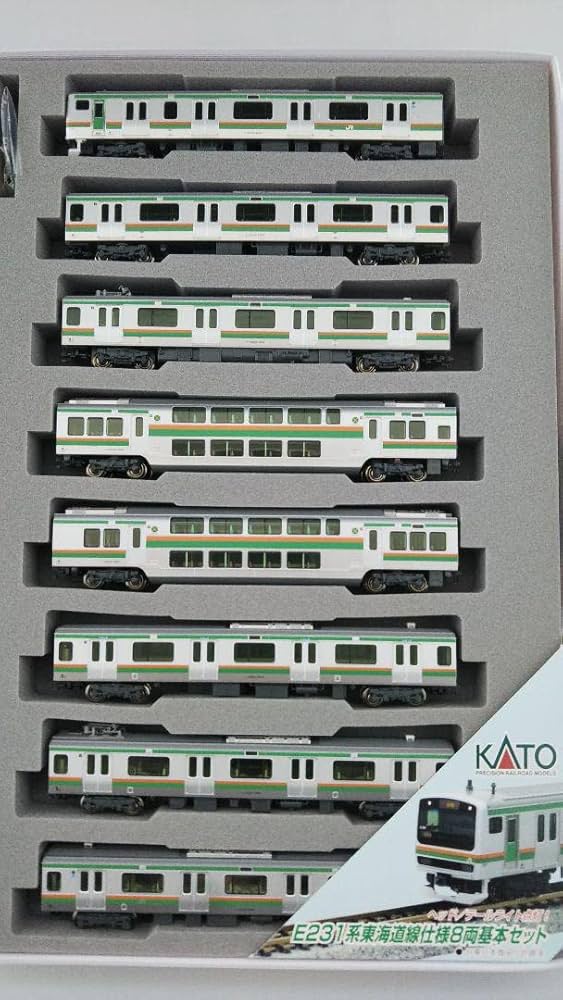 カトー 10-520 10-521 E231系 東海道線仕様（湘南新宿ライン）8両基本
